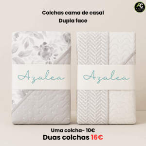 Duas colchas cama de casal