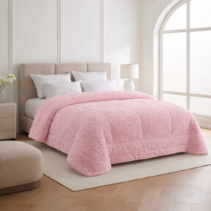 Edredão Borrego Cama de Casal