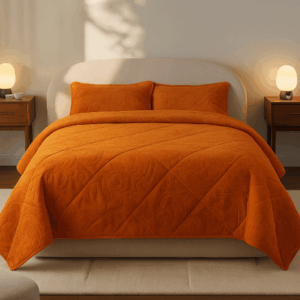 Edredão Borrego Cama Casal