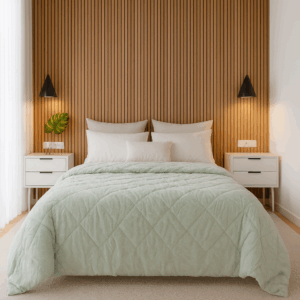 Edredão Borrego Cama Casal