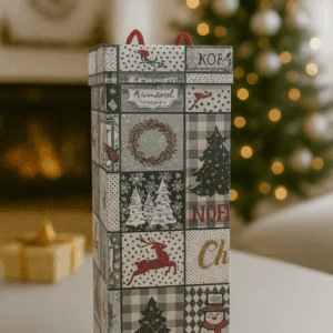 Caixa Retangular Vinho